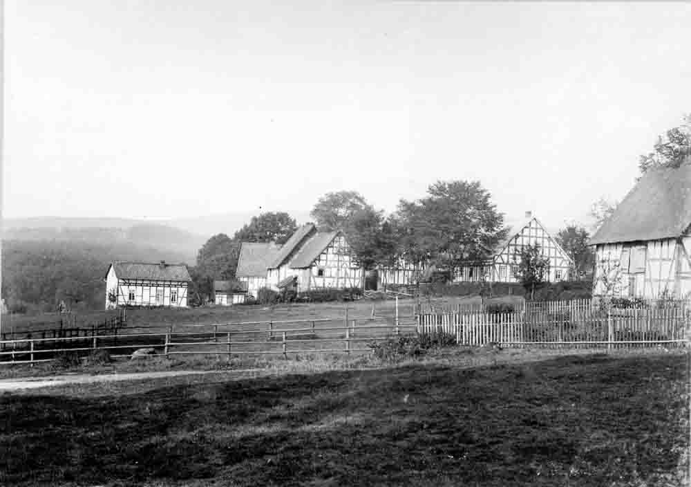 Hochstraße in Dahlbruch, Blick nach Süden