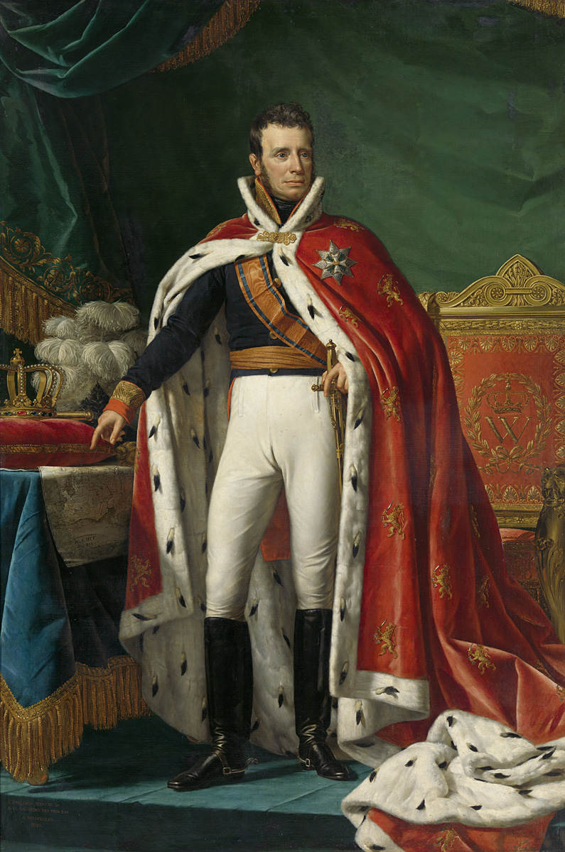 Wilhelm I. (Erbprinz Wilhelm Friedrich) ist der erste König des Königreichs der Niederlande. (Aus rijksmuseum.nl)