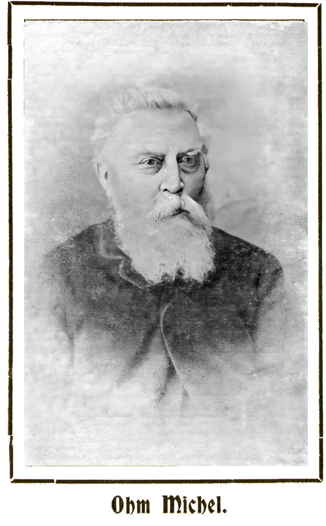 Ohm Michel in den jüngeren Jahren