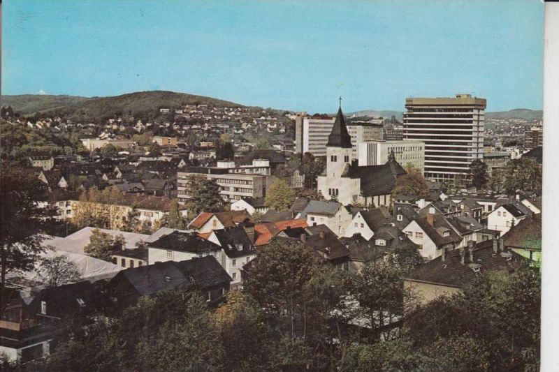 Blick vom Rosterberg auf Hammerhütte (Ansichtskarte Koch-Siegen)